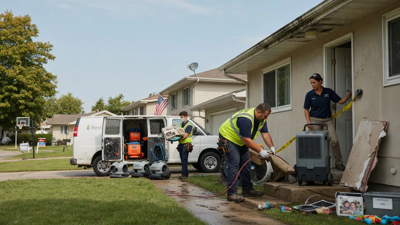 Water Damage Restoration in Rentiesville, OK near me